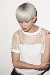 silver grey hair colour trend, newcastle hair salon